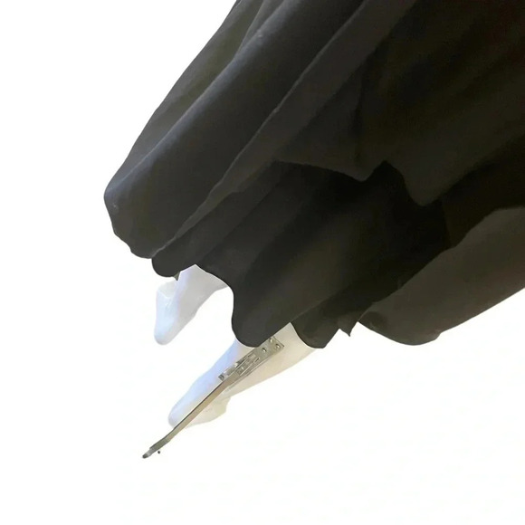 Babaton Black Spaghetti Strap MIDI Dress Size 2 - Picture 10 of 15